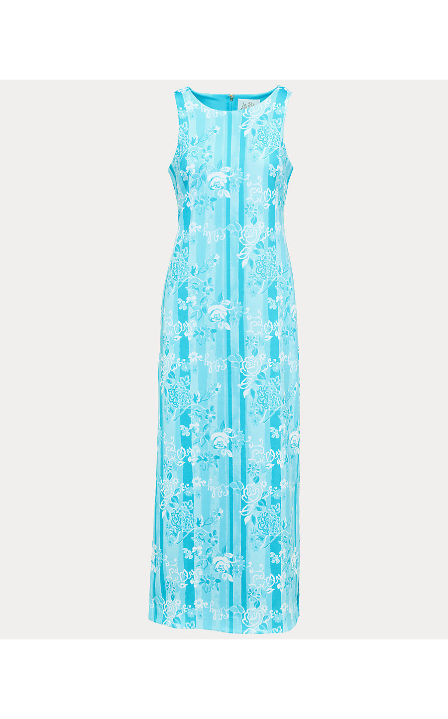 MELODIE MAXI DRESS, CAPRI BLUE ROSEYS PETALS