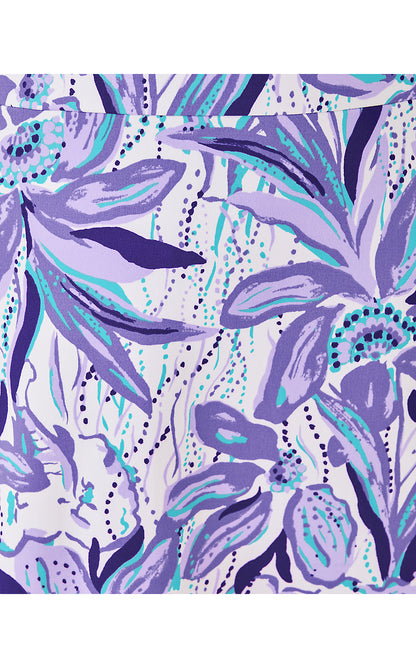 CHARLOTTA ACTIVE DRESS UPF 50+, TROPICALIA PURPLE ELEPHANT IN THE BLOOM