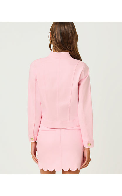 COLETTE DENIM SKORT, PINK MUSE