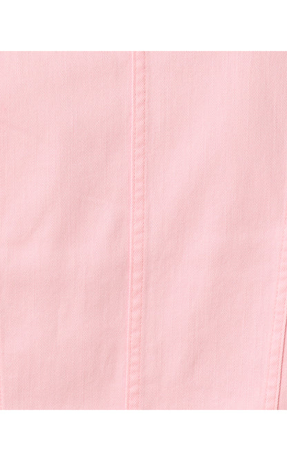 SHEPA DENIM JACKET, PINK MUSE