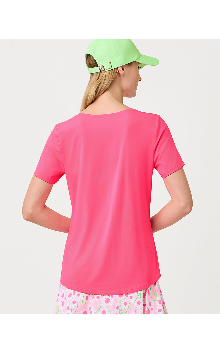 WESTLEY ACTIVE TEE UPF 50+, CHERRY BLOSSOM PINK
