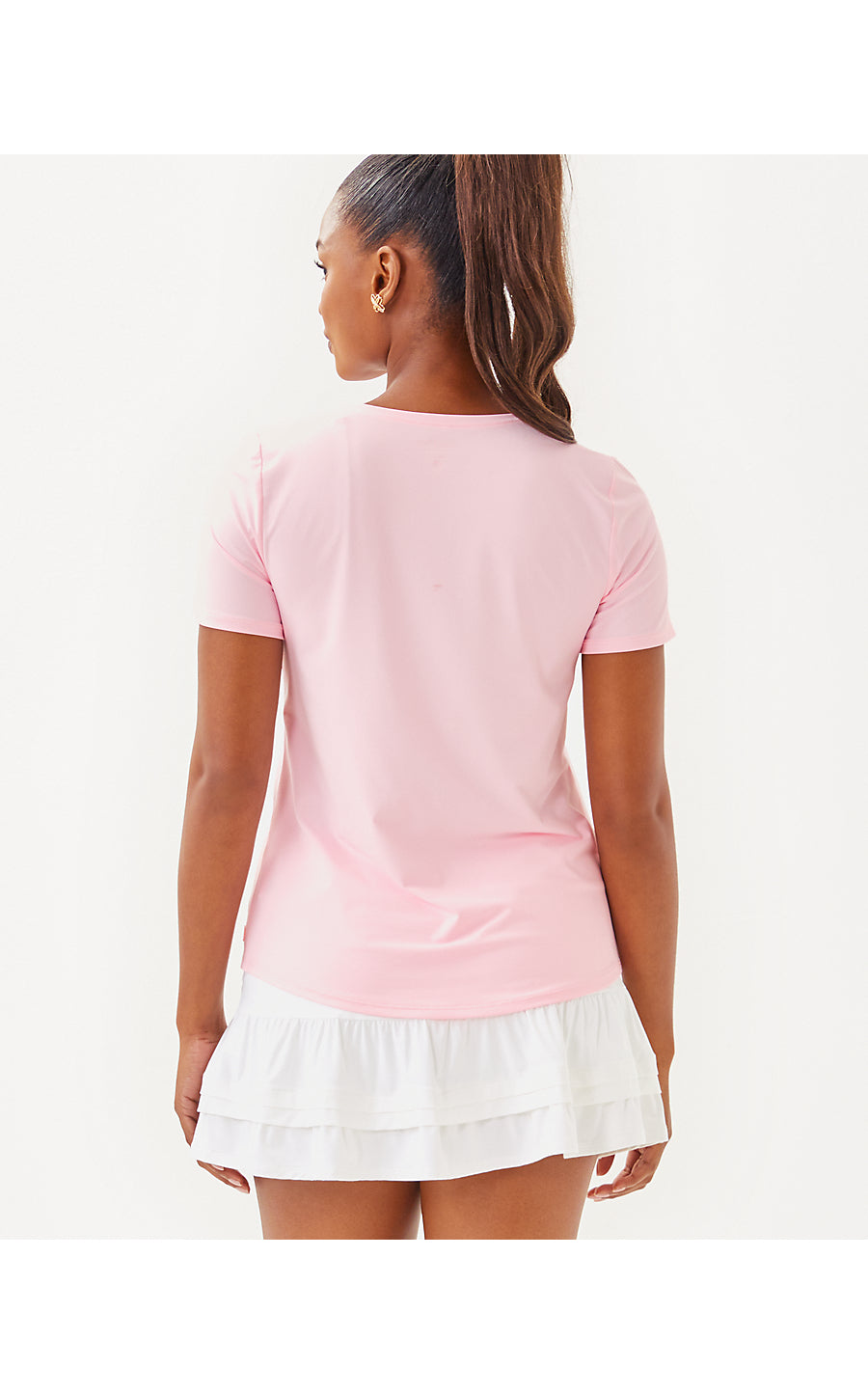 WESTLEY ACTIVE TEE UPF 50+, PINK MUSE