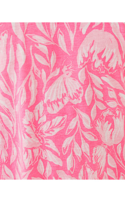 MINI MERCER DRESS, ROUSSEAU PINK TULIP TO TANGO