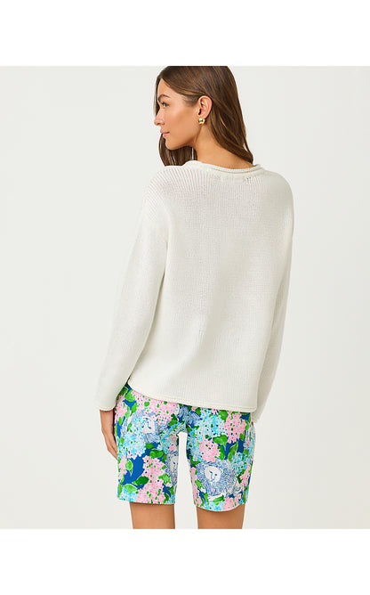 LOTAN SWEATER, RESORT WHITE