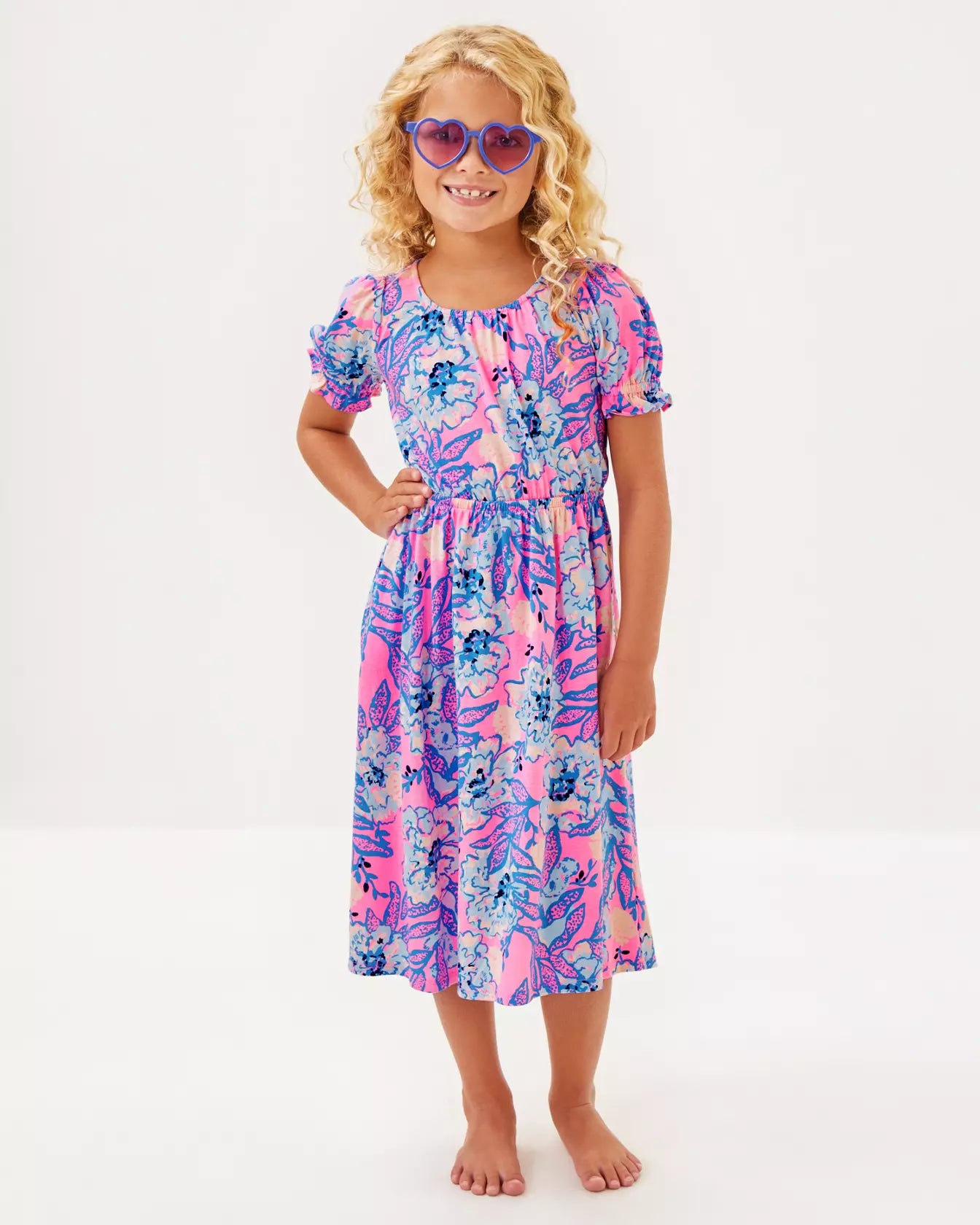 DEAN MIDI DRESS, MULTI TOTALLY KOALAFIED