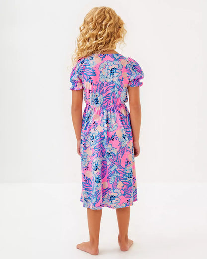 DEAN MIDI DRESS, MULTI TOTALLY KOALAFIED