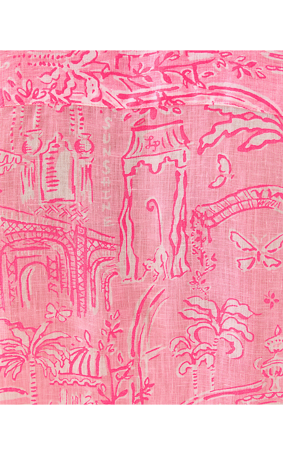MENS STUFF ADDISON SHIRT, CONCH SHELL PINK PENNYS PLAYGROUND
