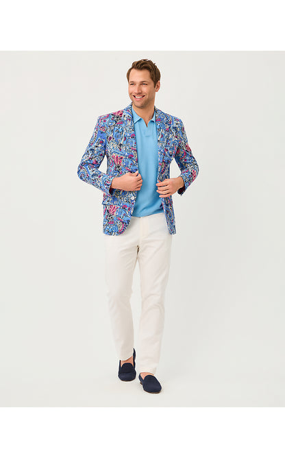 MENS STUFF FLAGLER BLAZER, MULTI PAISLEY PARADE