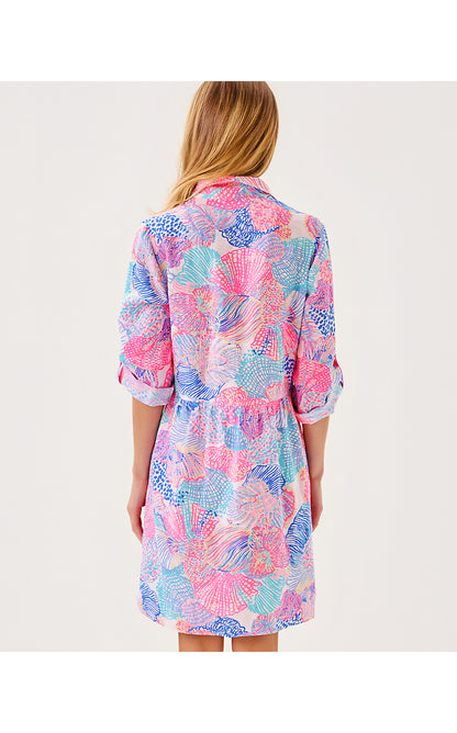 SHAELA DRESS, MULTI ROAR OF THE SEAS
