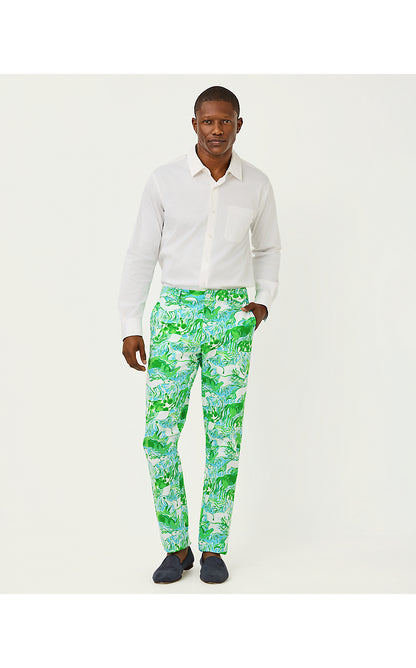MENS STUFF MIZNER STRETCH PANT, CAPRI BLUE GALLOPING GALS