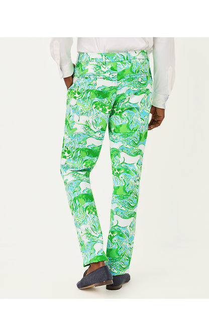 MENS STUFF MIZNER STRETCH PANT, CAPRI BLUE GALLOPING GALS