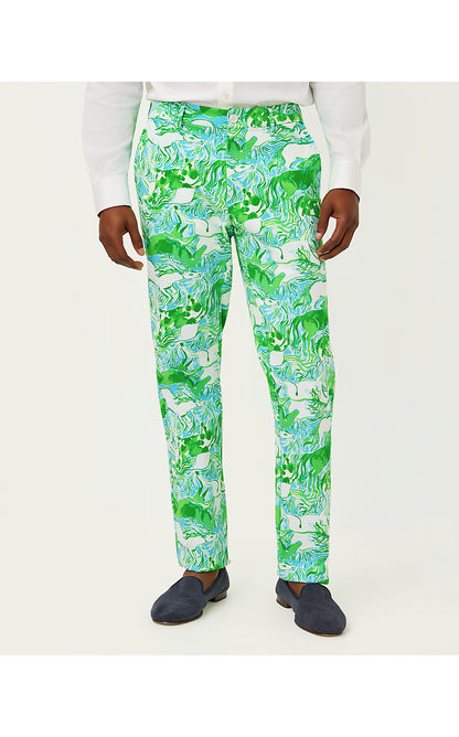 MENS STUFF MIZNER STRETCH PANT, CAPRI BLUE GALLOPING GALS