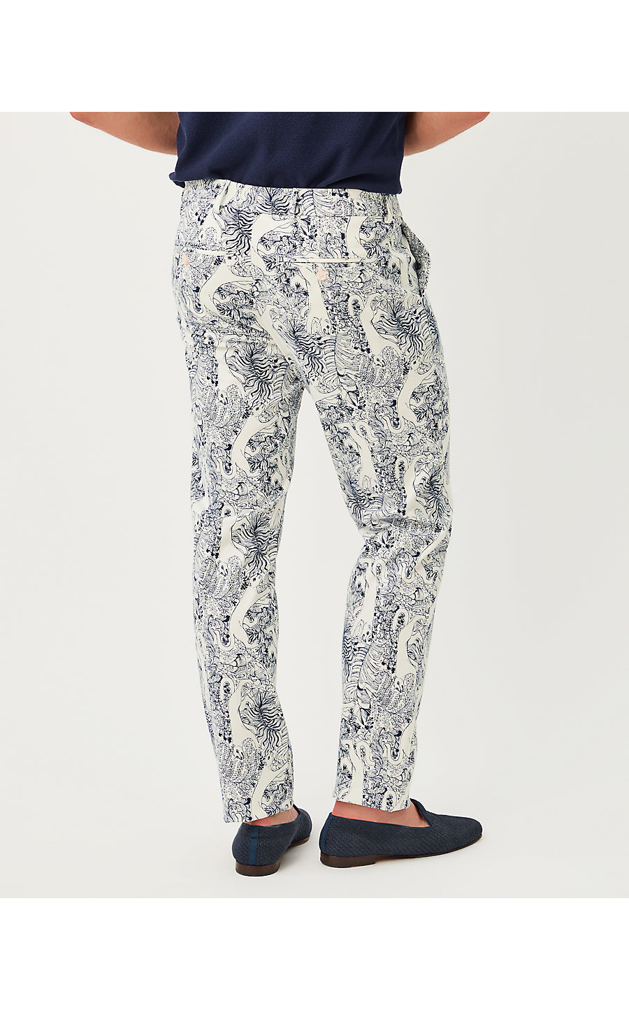 MENS STUFF MIZNER STRETCH PANT, COCONUT LIL PALM PROWL