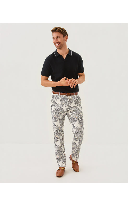 MENS STUFF MIZNER STRETCH, COCONUT PB ANNIVERSARY TOILE
