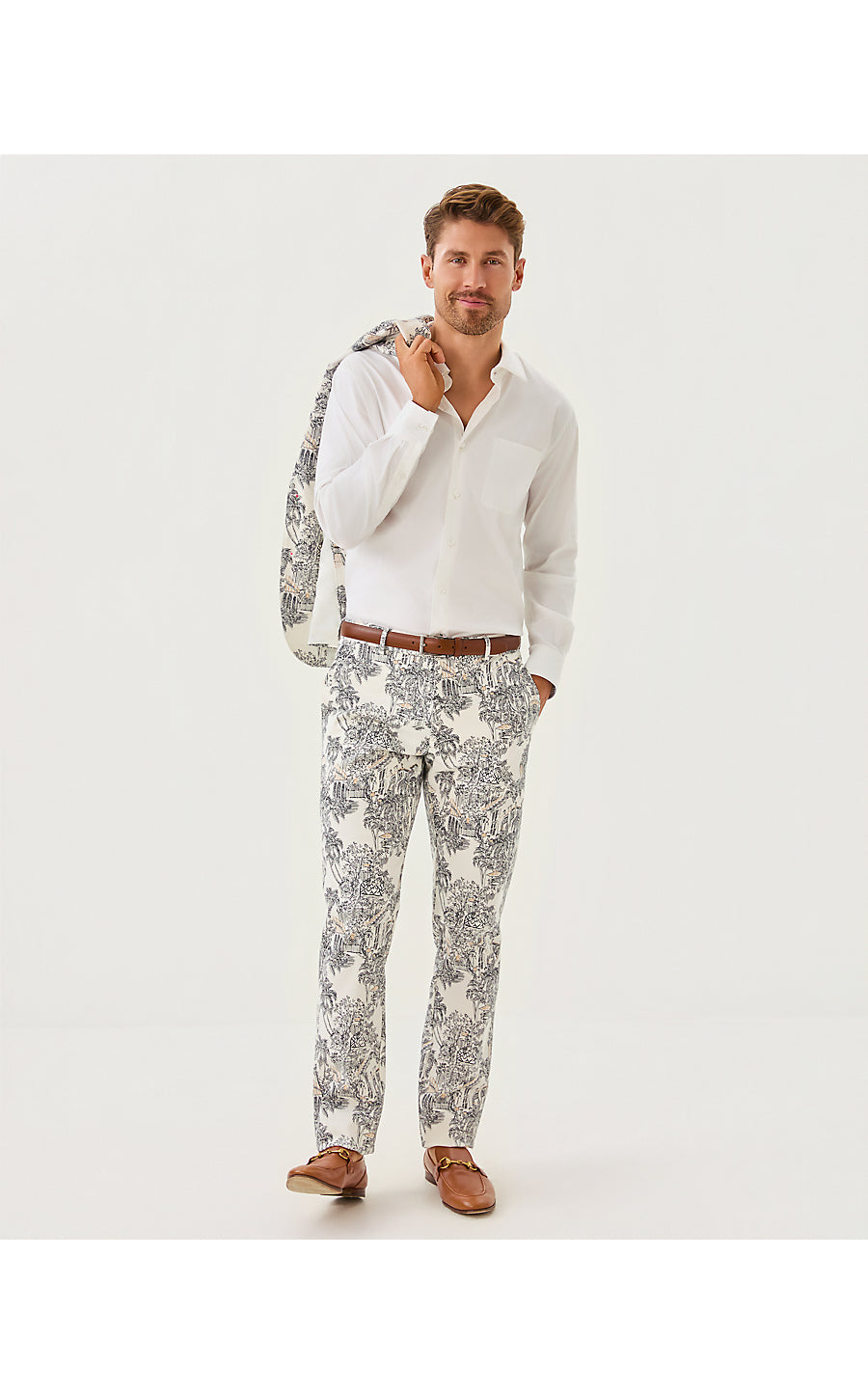 MENS STUFF MIZNER STRETCH, COCONUT PB ANNIVERSARY TOILE
