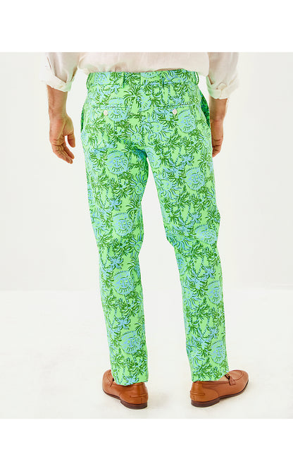 MENS STUFF MIZNER STRETCH PANT, COOL MINT CATCHIN RAYS