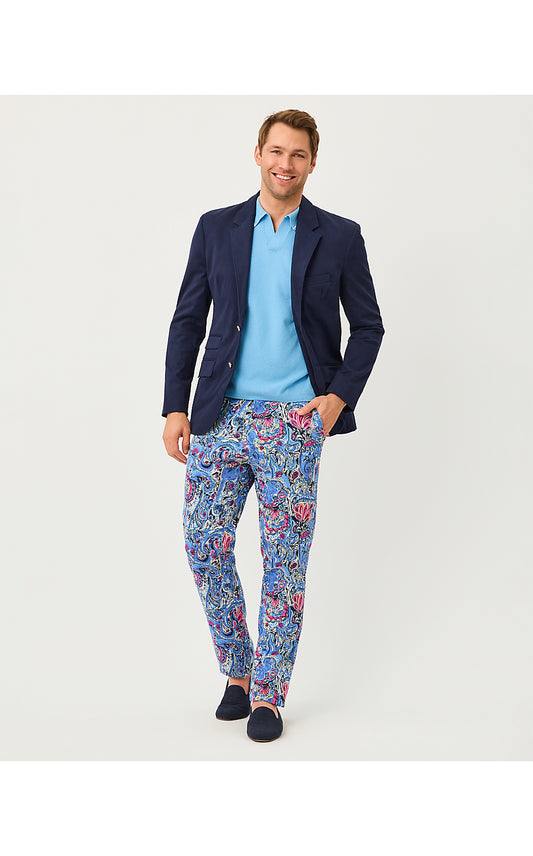 MENS STUFF MIZNER STRETCH PANT, MULTI PAISLEY PARADE