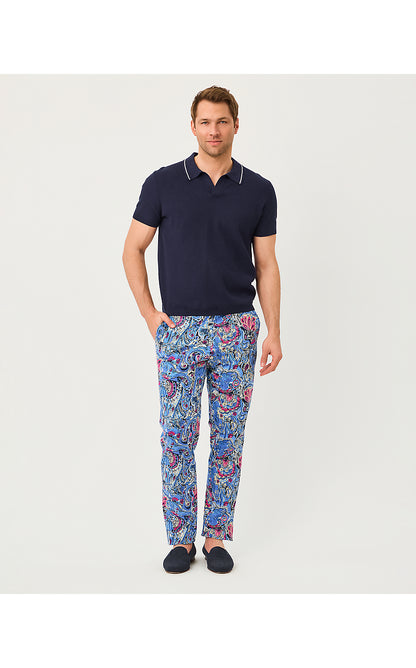 MENS STUFF MIZNER STRETCH PANT, MULTI PAISLEY PARADE