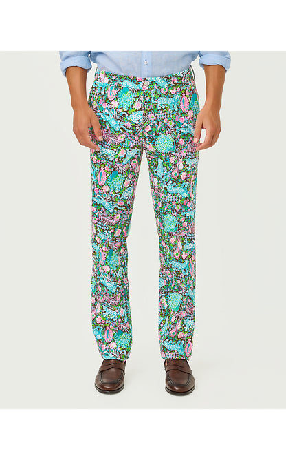 MENS STUFF MIZNER STRETCH PANT, MULTI ROYAL ZOO