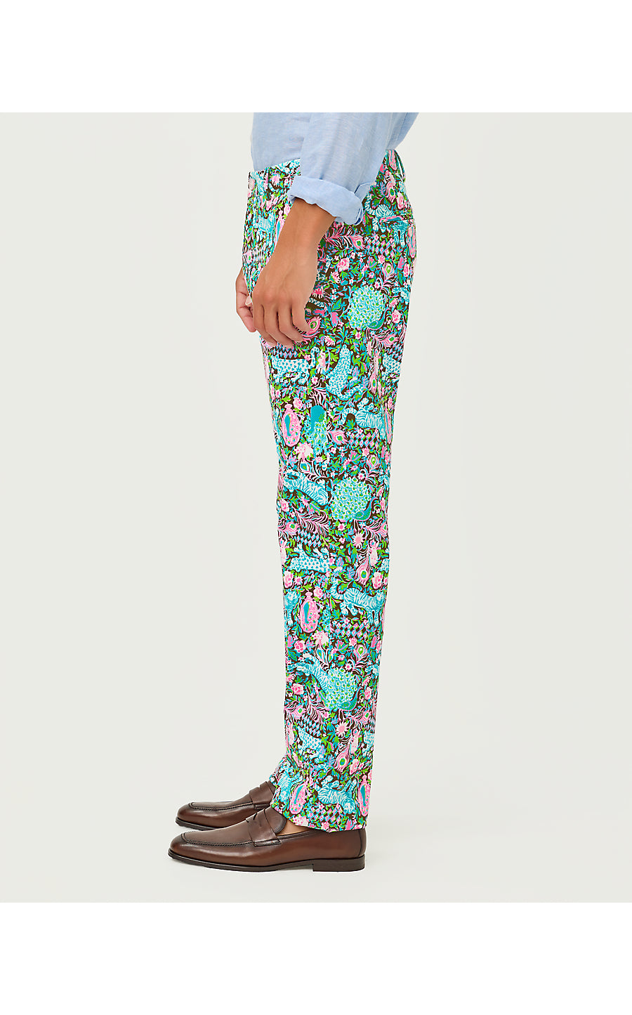 MENS STUFF MIZNER STRETCH PANT, MULTI ROYAL ZOO