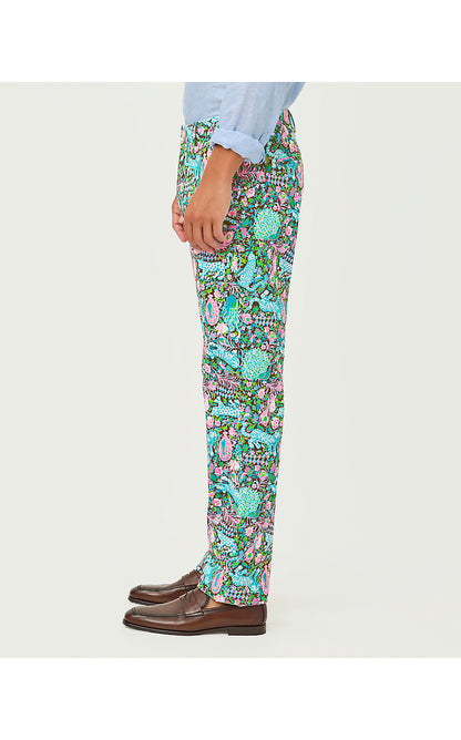 MENS STUFF MIZNER STRETCH PANT, MULTI ROYAL ZOO