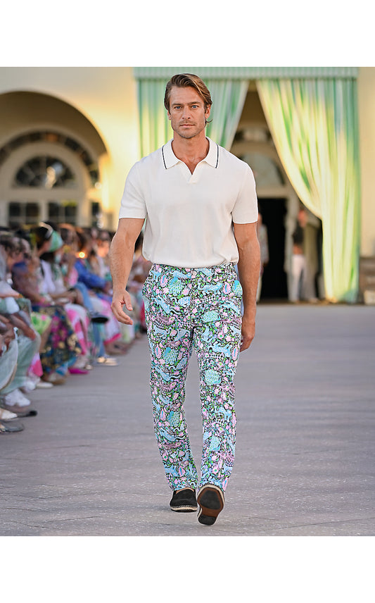 MENS STUFF MIZNER STRETCH PANT, MULTI ROYAL ZOO