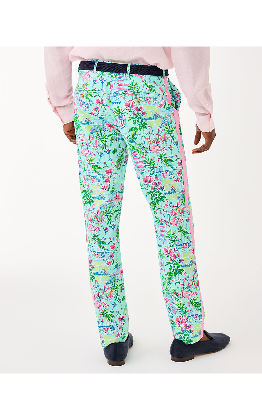 MENS STUFF MIZNER STRETCH PANT, SALT POND BLUE SUNNY DEE