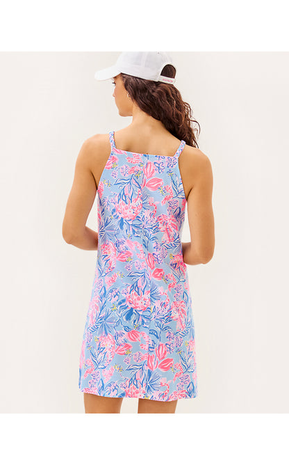 KYLEIGH DRESS, MULTI ELEPHANT SPLASH