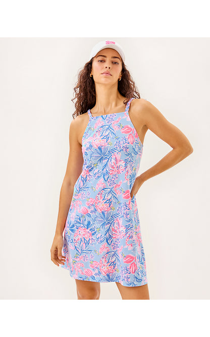 KYLEIGH DRESS, MULTI ELEPHANT SPLASH