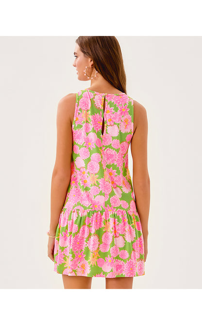 DIXI DRESS, MULTI SEASIDE GARDEN
