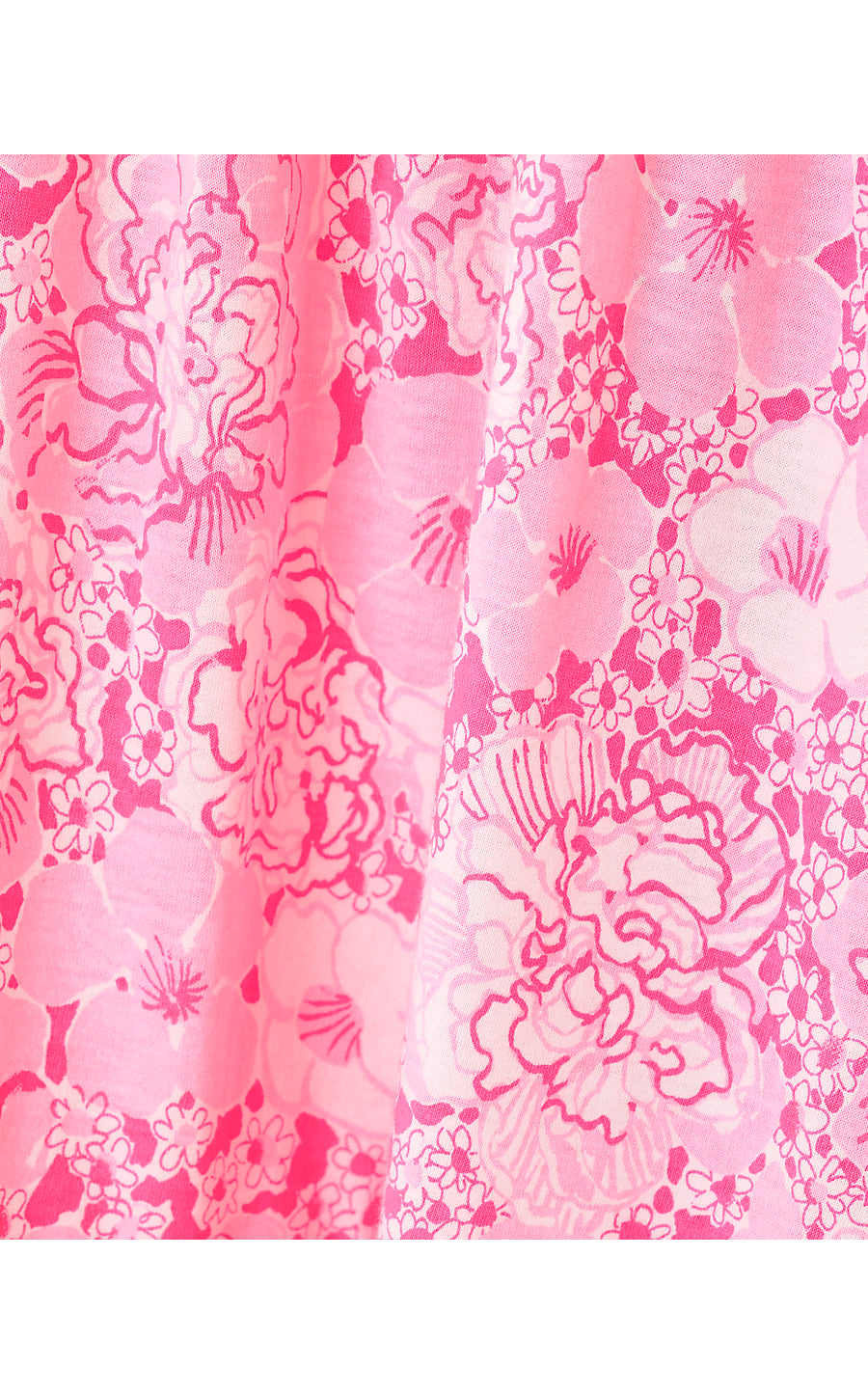 ARLEY DRESS, CONCH SHELL PINK BURST OF JOY