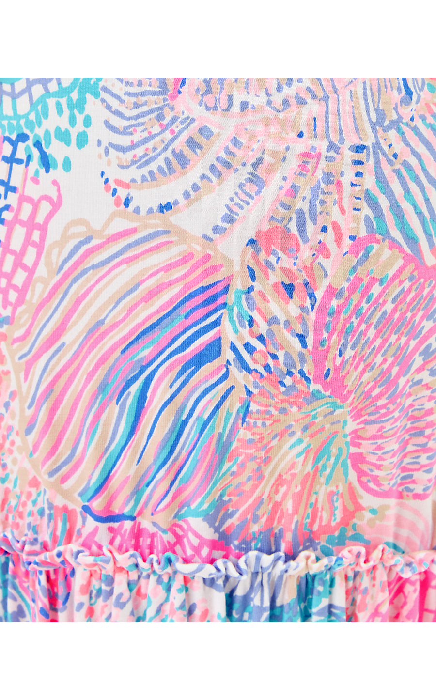 SKYLAR MIDI DRESS, MULTI ROAR OF THE SEAS