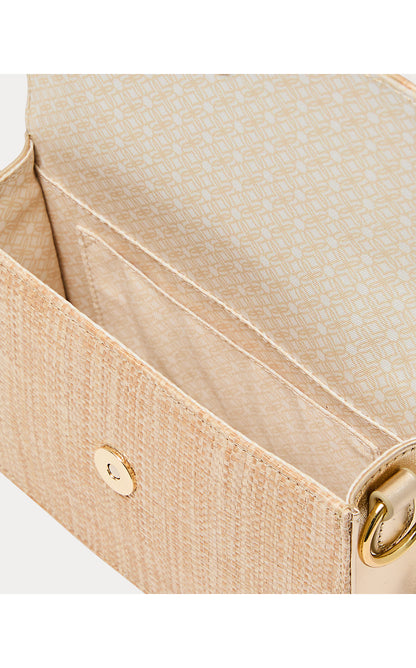 PALEY STRAW SHOULDER BAG, NATURAL