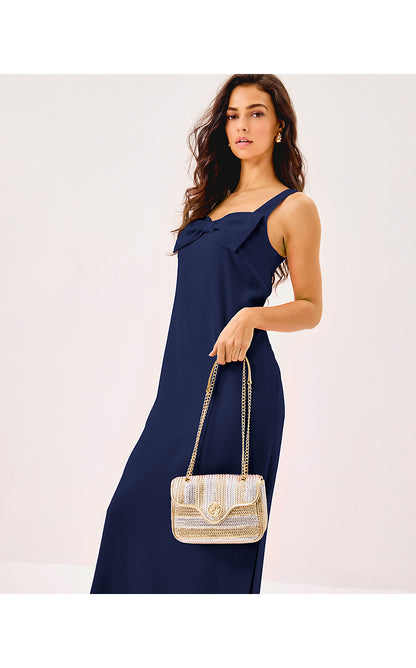 CORA CROSSBODY, GOLD METALLIC X SILVER METALLIC