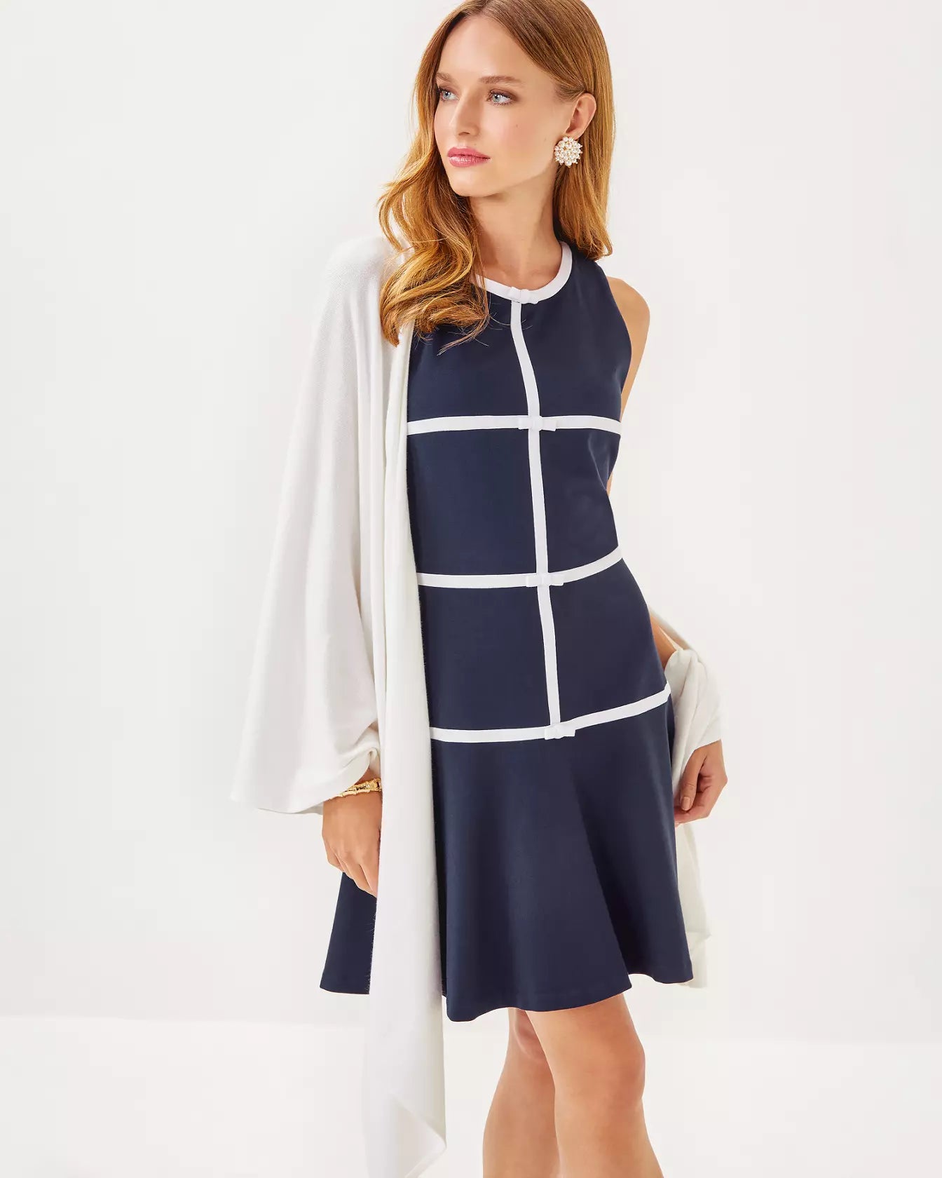 LANELLE WRAP, RESORT WHITE