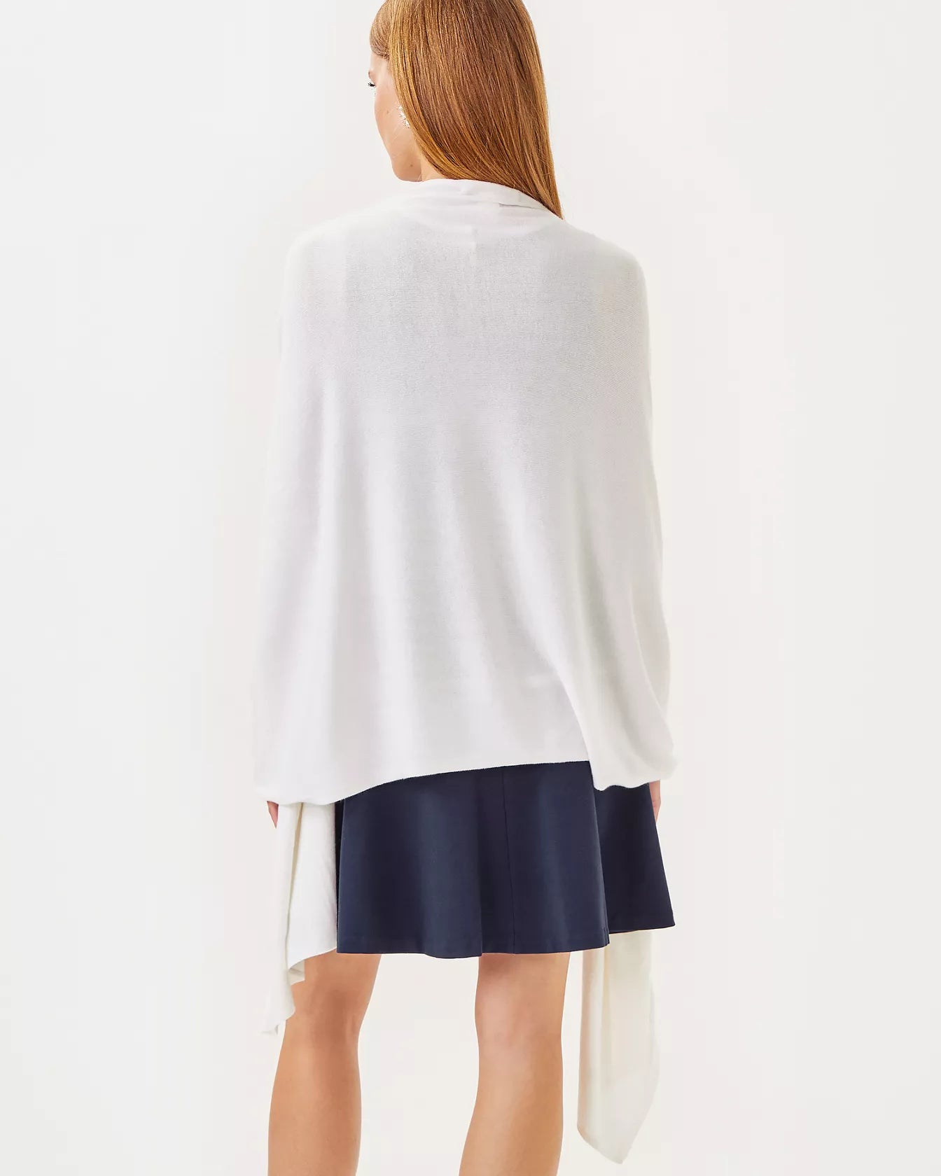 LANELLE WRAP, RESORT WHITE
