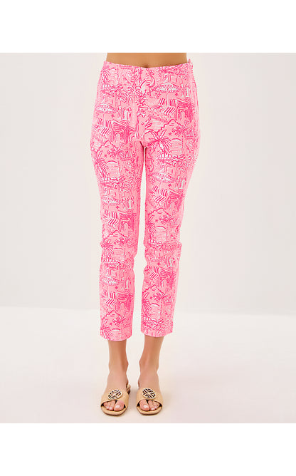 NANCEE CROP PANT, CONCH SHELL PINK PENNYS PLAYGROUND