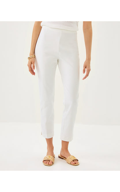 NANCEE CROP PANT, RESORT WHITE