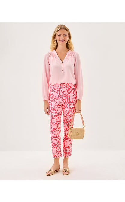 NANCEE CROP PANT, SUNBAKED CANE CORAL CRAB COLLAB