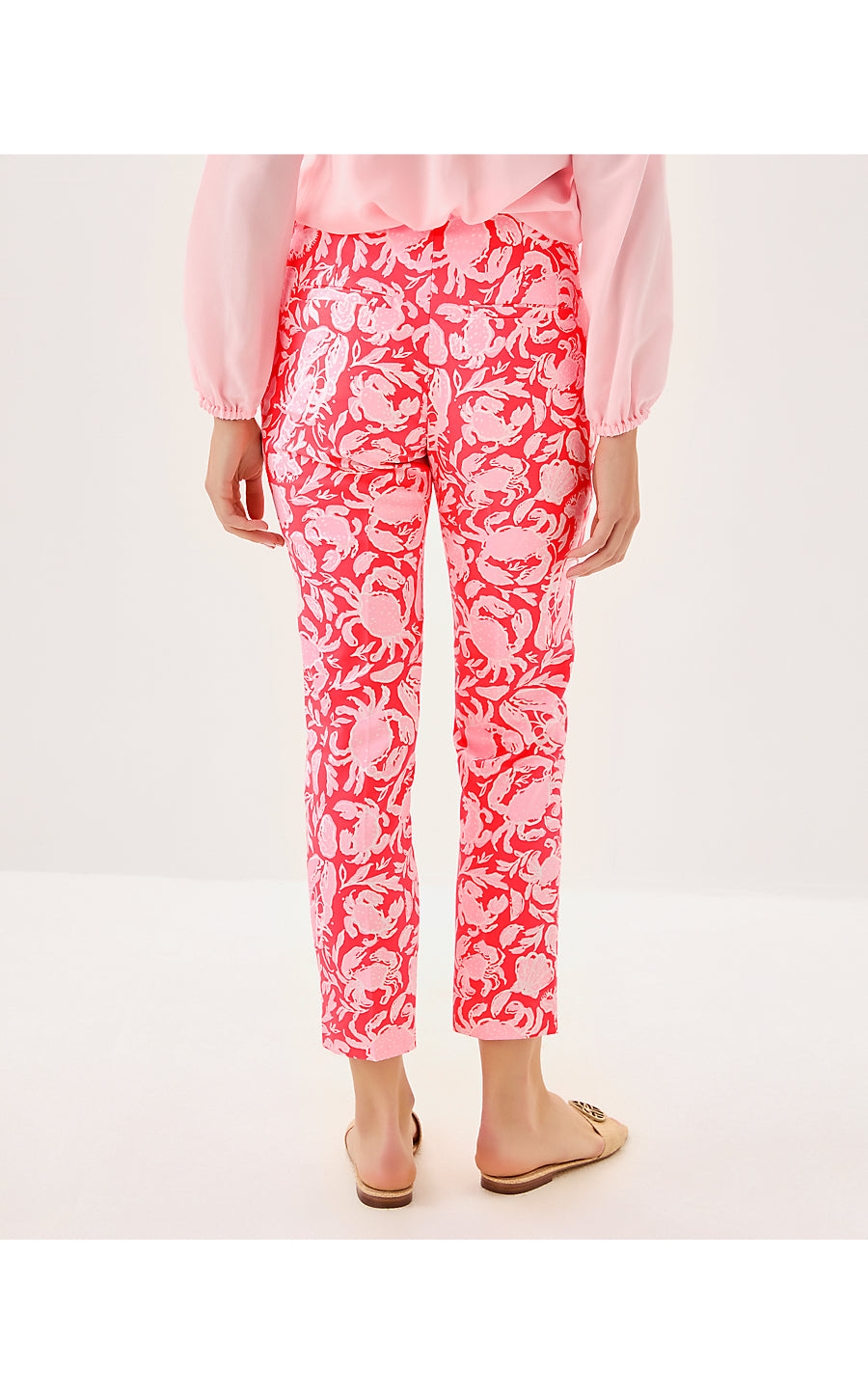 NANCEE CROP PANT, SUNBAKED CANE CORAL CRAB COLLAB
