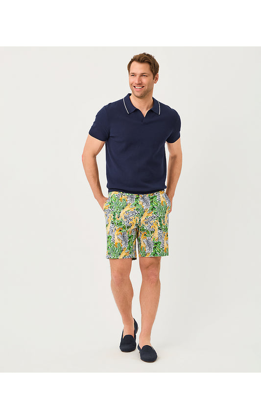 MENS STUFF VOLK STRETCH SHORT, MULTI LIL PALM PROWL