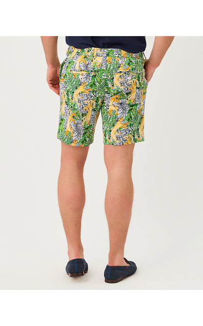 MENS STUFF VOLK STRETCH SHORT, MULTI LIL PALM PROWL