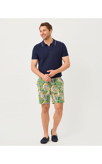 MENS STUFF VOLK STRETCH SHORT, MULTI LIL PALM PROWL