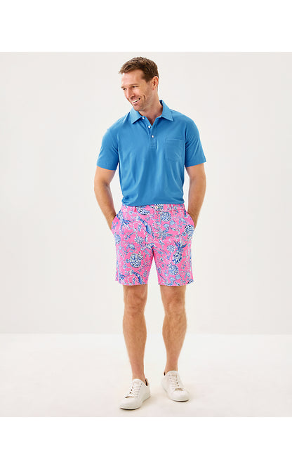 MENS STUFF VOLK STRETCH SHORT, ROUSSEAU PINK BAREFOOT BEACHCOMBERS