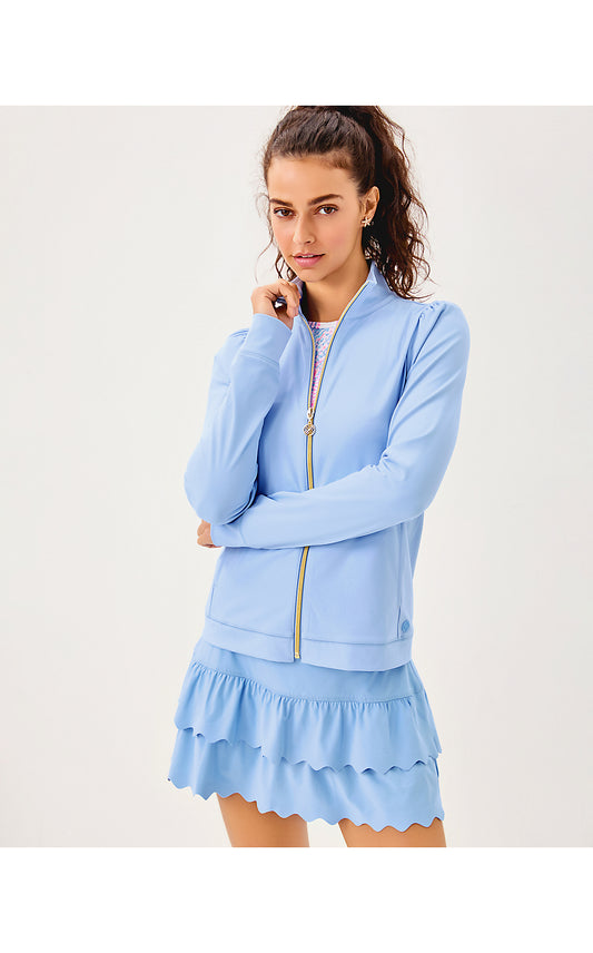 CARAWAY JACKET UPF 50+, JACARANDA BLUE