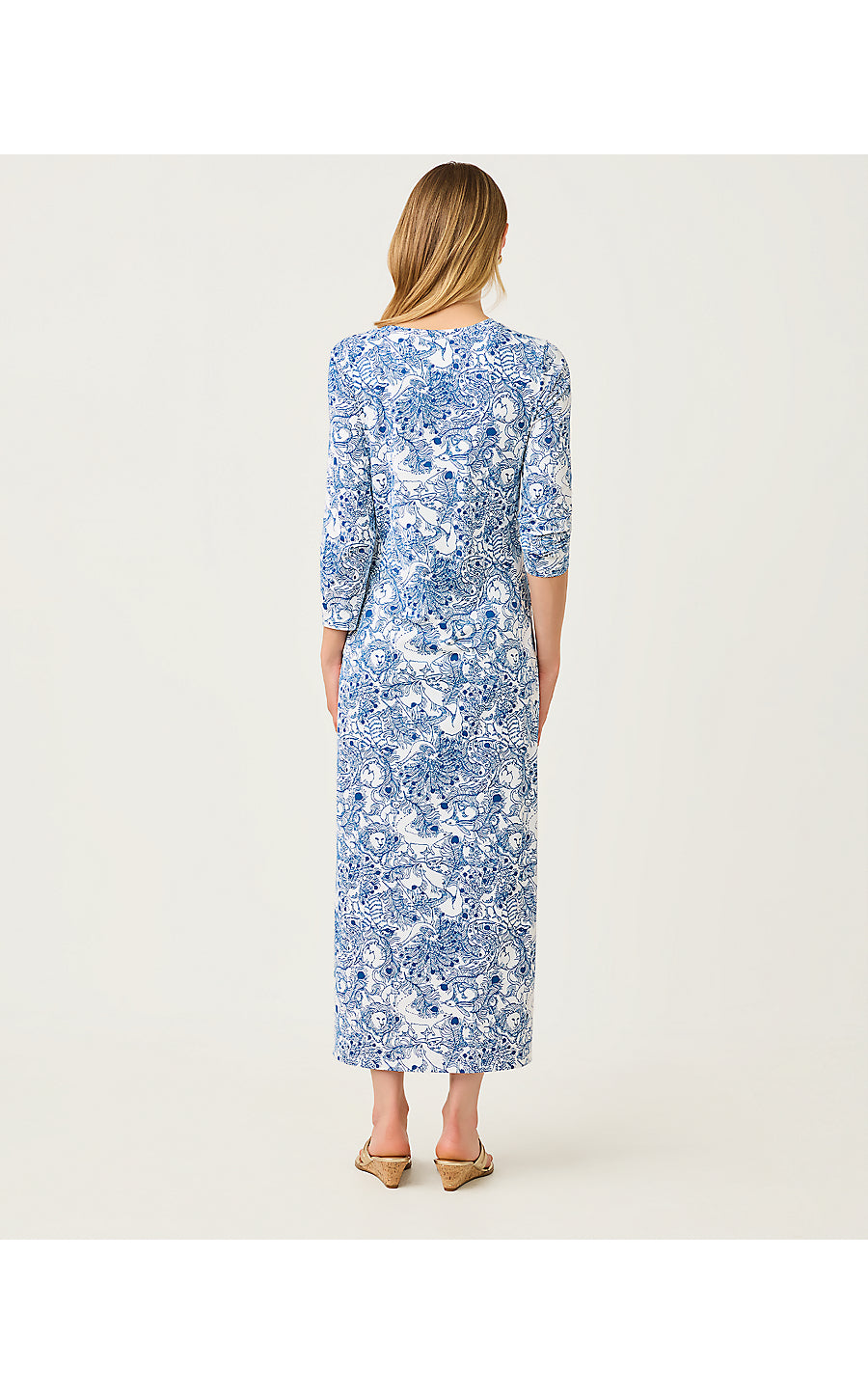 DEENA UPF 50+ DRESS, STARLIGHT NAVY ZOOLOGY