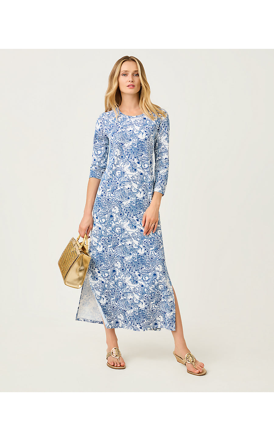 DEENA UPF 50+ DRESS, STARLIGHT NAVY ZOOLOGY