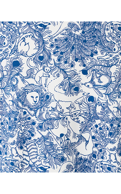 DEENA UPF 50+ DRESS, STARLIGHT NAVY ZOOLOGY
