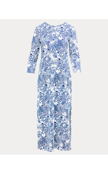 DEENA UPF 50+ DRESS, STARLIGHT NAVY ZOOLOGY