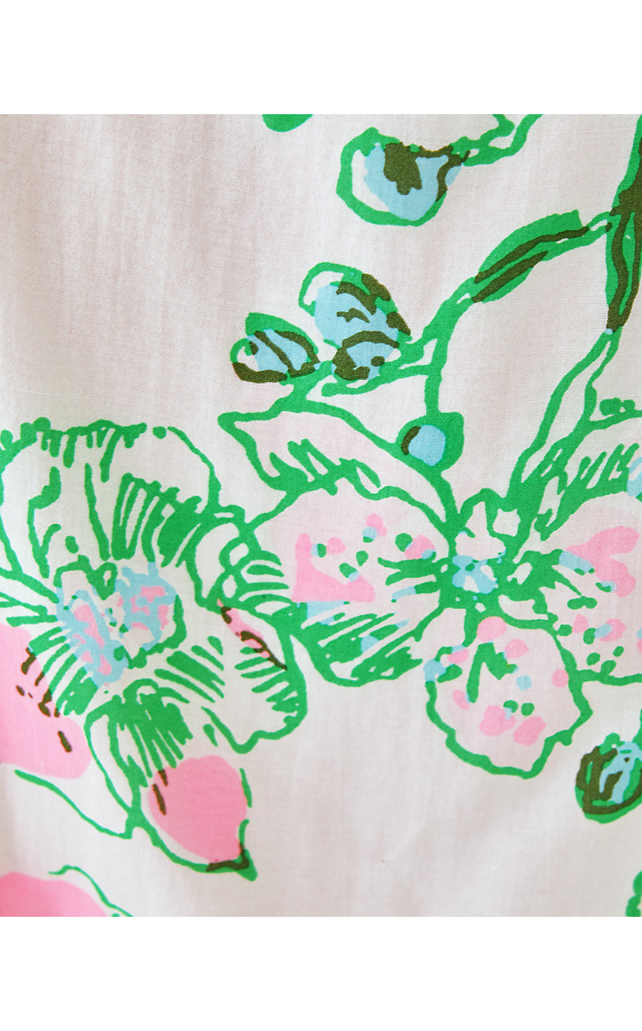 BRINELLE TOP, MULTI OVERSIZED ORCHIDS ON THE AVENUE ALLOVER